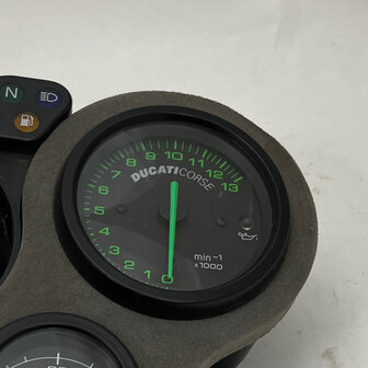 Ducati 916 996 748 900 ss Tachometer - water gauge - speedometer holder - 40740011A - 40440061A - 40240061B 