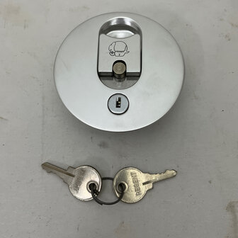 Ducati Paso F1 fuel tank cap and key - 067088560