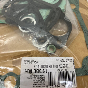 Ducati Athena Bevel MHR 900 ss 860 GTS engine gasket kit - P400110850910/1