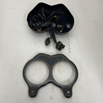 monster 900 dashboard holder ducati performance - with wiringloom