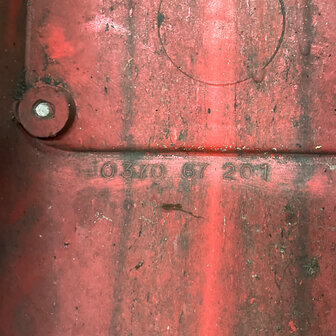 Ducati paso 750 Front fender red 037067201 