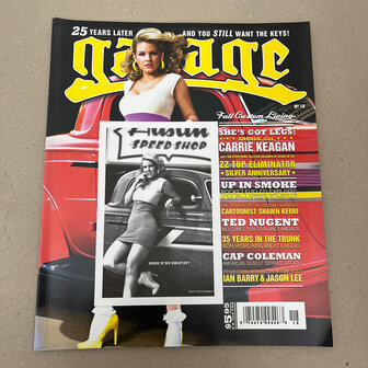 Garage Magazine #18 Garage Gal Carrie Keagan