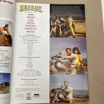 Garage Magazine #12 Garage Gal Aria Giovanni