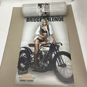 Garage Magazine #21 Garage Gal Bridget Blonde