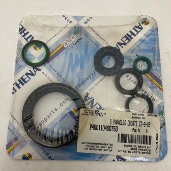 Athena engine oil seals kit - P400110400750 Ducati bevel GT - S - SS 750