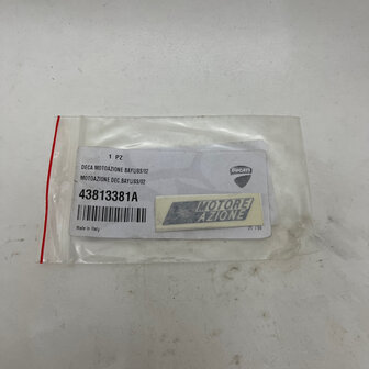 Ducati sticker - GRAPHIC MOTORE AZIONE - 43813381A superbike 998
