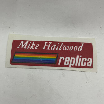 Ducati red sticker decal Mike Hailwood Replica - 079703845