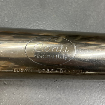 Conti F.M.C. exhaust set - 075584100 - 075584105 - bevel- 660 MM 