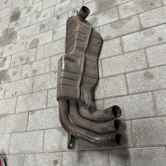 Aprilia futura converter exhaust 