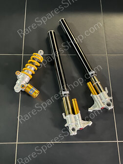 Original Ducati Desmosedici FORK LEGS, REAR SHOCK, SET &Ouml;hlins - 34520221A - 34420221A - 36520781A