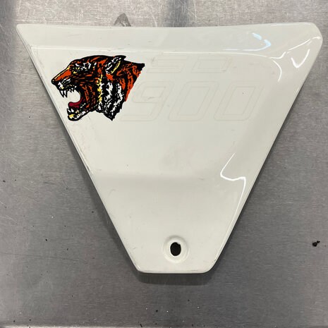Ducati Bevel 900 darmah Side cover set White - 080191785