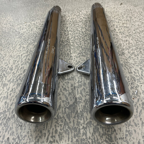 Ducati Bevel Pantah Conti Exhaust set  - 066184105 - 066184100