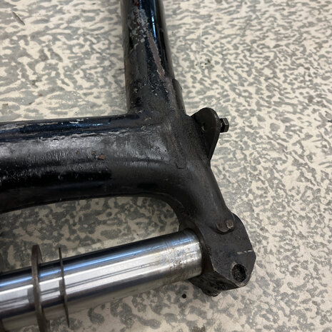 Ducati Pantah Black rear swing arm - 066040200