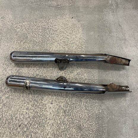 Ducati Bevel Exhaust set - Silentium - 066084115 - 066084110