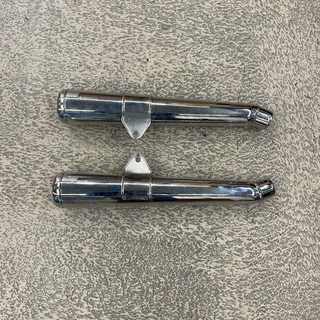Ducati Bevel Pantah Conti Exhaust set  - 066184105 - 066184100