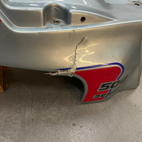Ducati Pantah 500 SL Seat - Cowling blue silver - 066185450