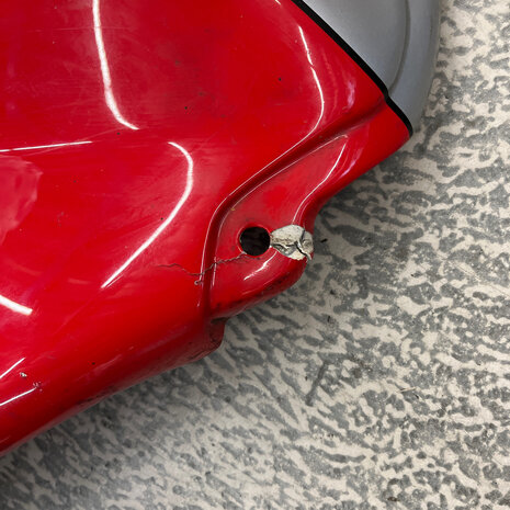Ducati 750 900 sport Fuel tank - Red - Silver - 58610021AB