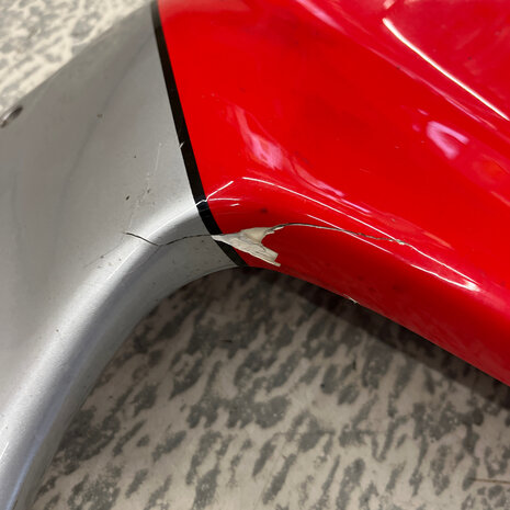 Ducati 750 900 sport Fuel tank - Red - Silver - 58610021AB