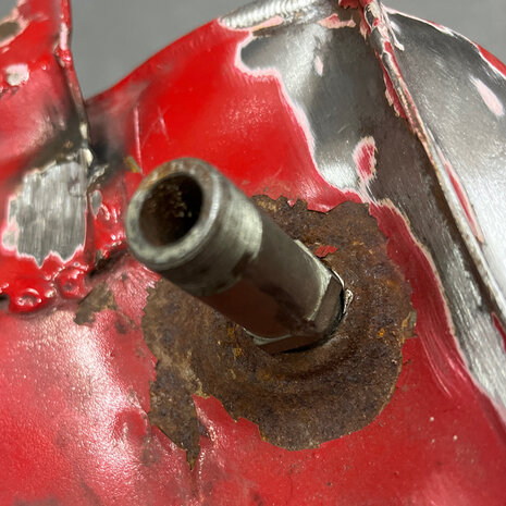 Ducati 750 900 sport Fuel tank - Red - Silver - 58610021AB 