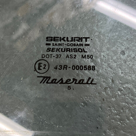 Maserati Quattroporte 4 RH windable window - 377700630