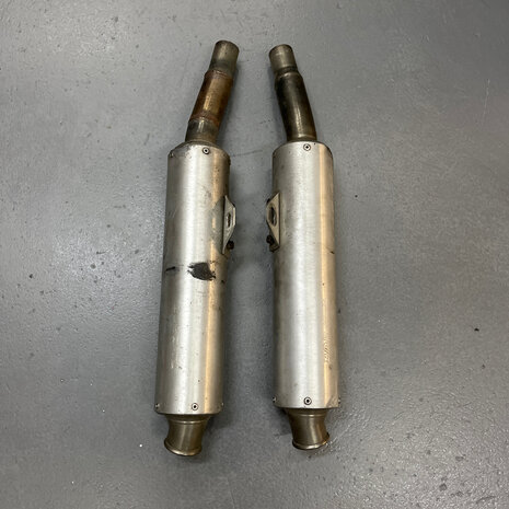 Ducati supersport Scratched Ducati SET exhaust bos
