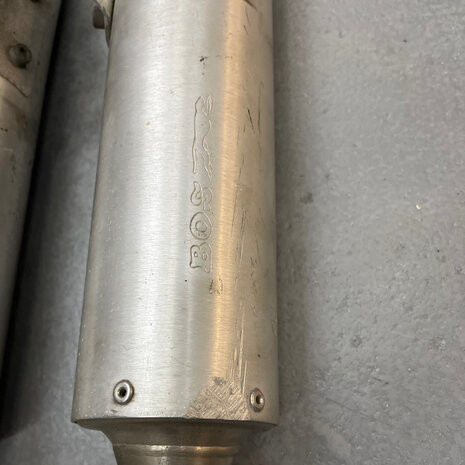 Ducati supersport Scratched Ducati SET exhaust bos