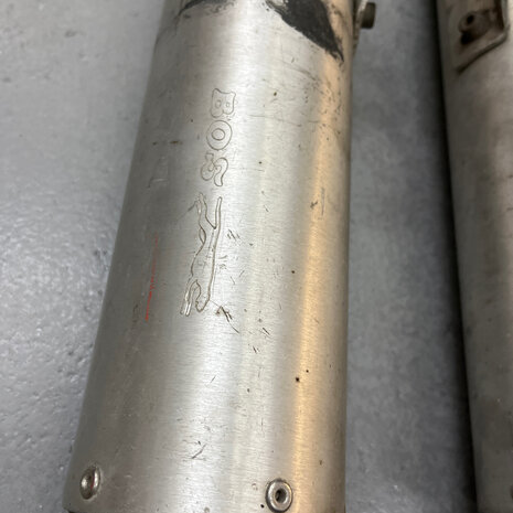 Ducati supersport Scratched Ducati SET exhaust bos