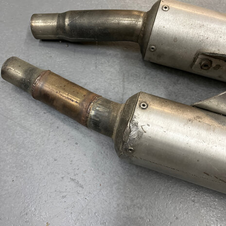 Ducati supersport Scratched Ducati SET exhaust bos