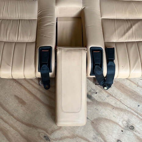 REAR SEATBACK COVER (BEIGE LEATHER) - 379151022