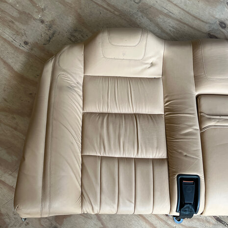 REAR SEATBACK COVER (BEIGE LEATHER) - 379151022