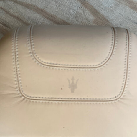 REAR SEATBACK COVER (BEIGE LEATHER) - 379151022