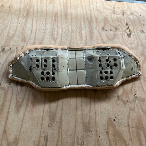 REAR SEATBACK COVER (BEIGE LEATHER) - 379151022