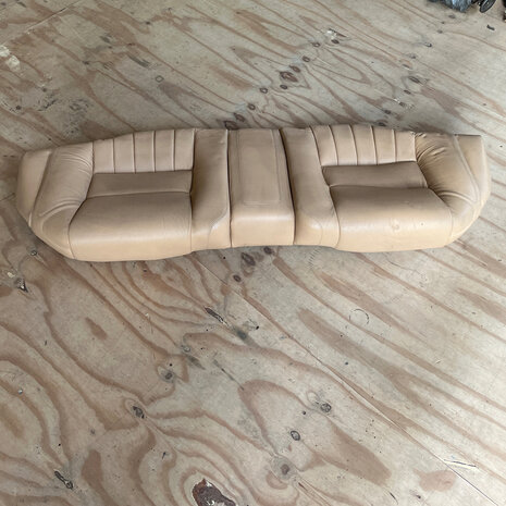 REAR SEATBACK COVER (BEIGE LEATHER) - 379151022