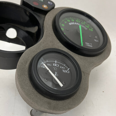 Ducati 916 996 748 900 ss Tachometer - water gauge - speedometer holder - 40740011A - 40440061A - 40240061B 