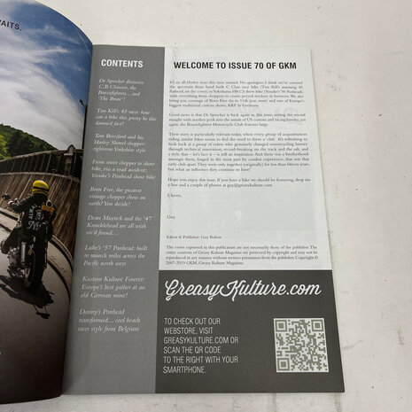 Greasy Kulture Magazine #70