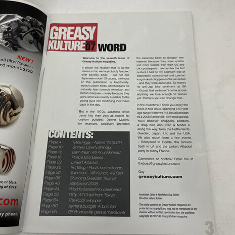 Greasy Kulture Magazine #7