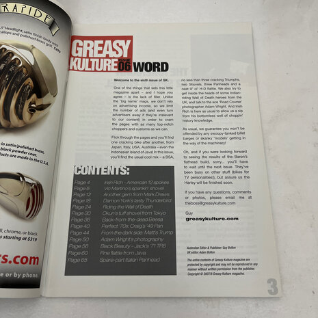Greasy Kulture Magazine #6