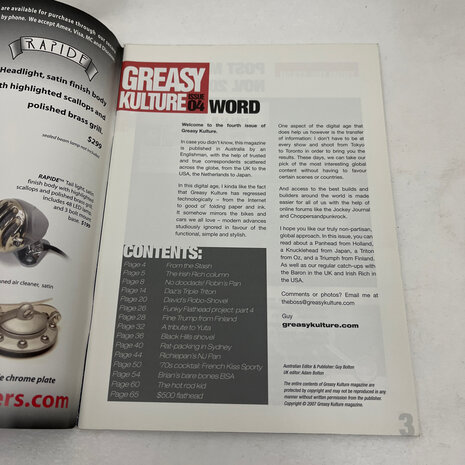 Greasy Kulture Magazine #4