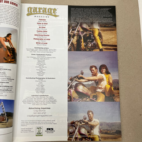 Garage Magazine #12 Garage Gal Aria Giovanni