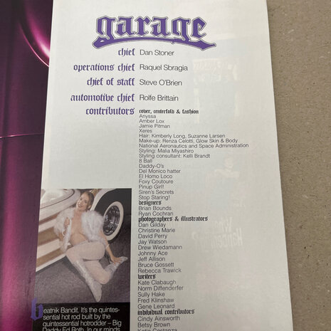 Garage Magazine #6