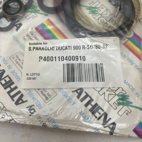 Athena engine oil seals kit - P400110400910 Ducati 900 MHR -SD darmah '80 '82