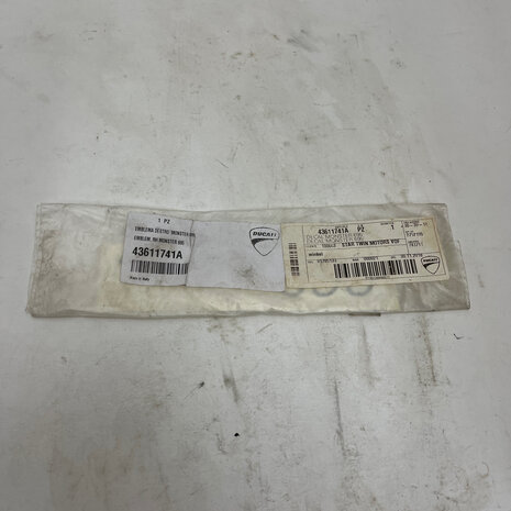 Ducati EMBLEM, RH MONSTER 695 - 43611741A