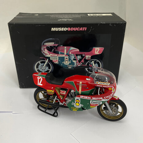 Ducati Museo 900 Mike Hailwoord Replica Race IOM TT 1978 - Metal 1:12