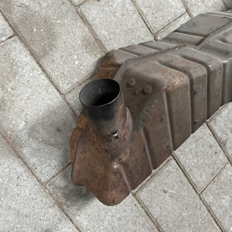 Aprilia futura converter exhaust 