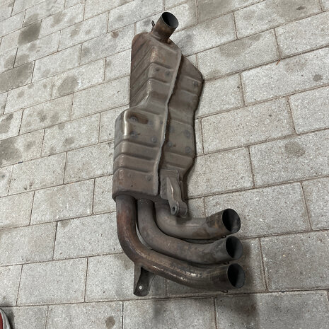 Aprilia futura converter exhaust 