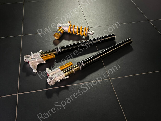 Original Ducati Desmosedici FORK LEGS, REAR SHOCK, SET Öhlins - 34520221A - 34420221A - 36520781A