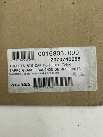 Acerbis big cap for fuel tank - 2070740055 - 001683390